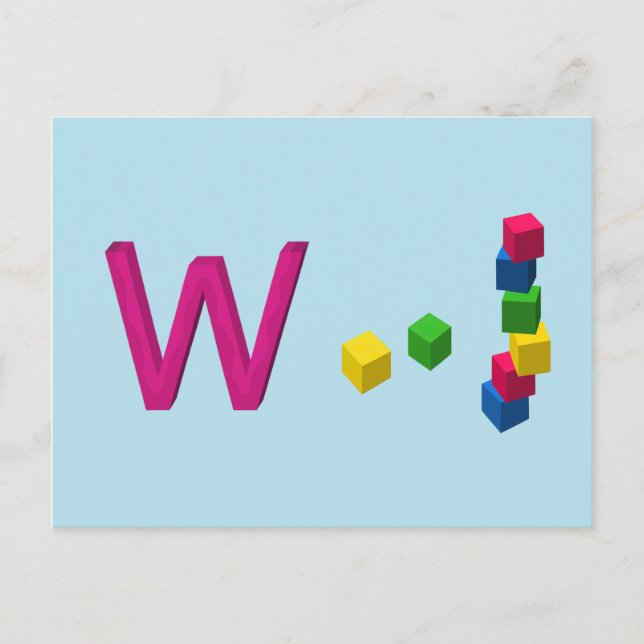 Postale Carte chancelante (Devant)