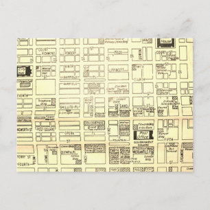 Postale Carte Cincinnati, OH Vintage