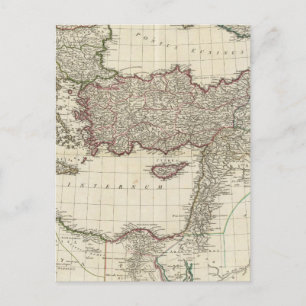 Postale Carte classique de Rome