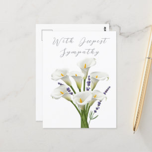 Postale Carte commémorative Sympathy