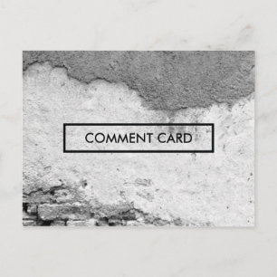 Postale carte commentaire mur de la ville