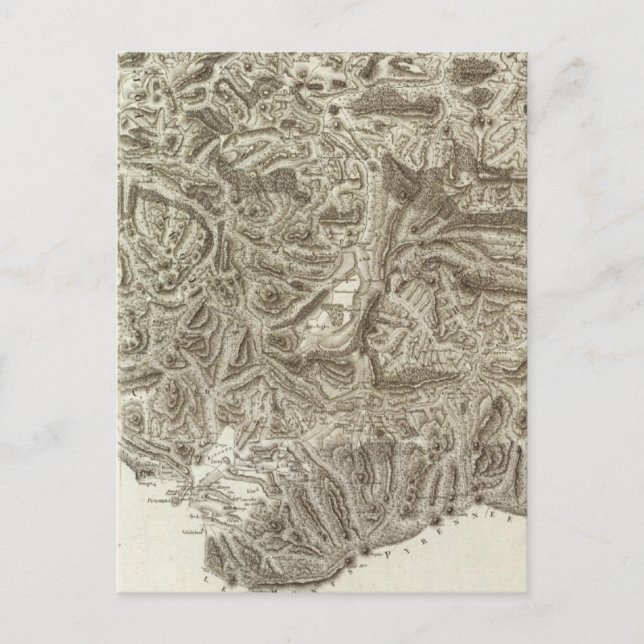 Postale Carte composite de la France (Devant)