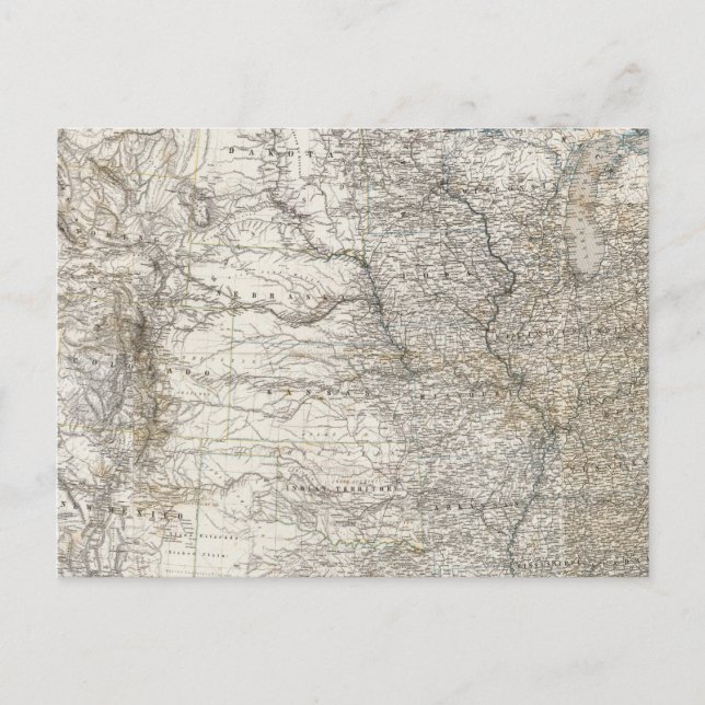 Postale Carte composite des États-Unis d'Amérique (Devant)