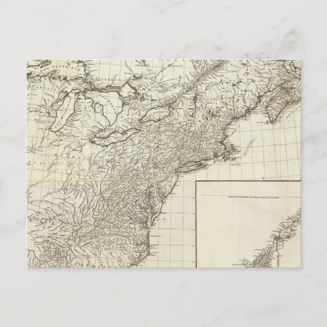 Postale Carte composite du Canada (Devant)