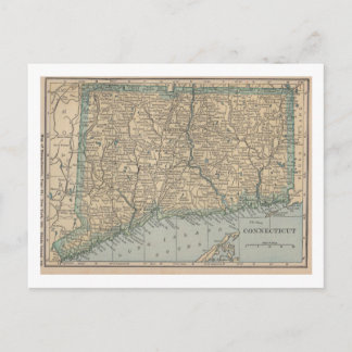 Postale Carte Connecticut