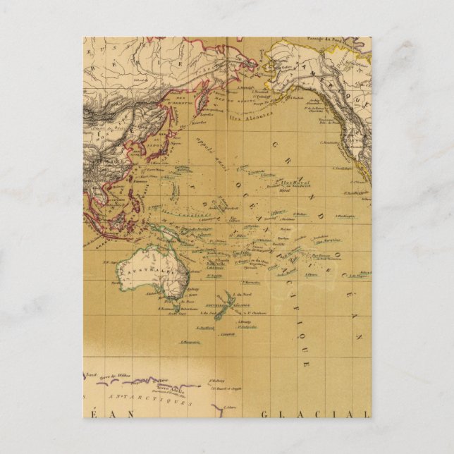 Postale Carte continentale (Devant)