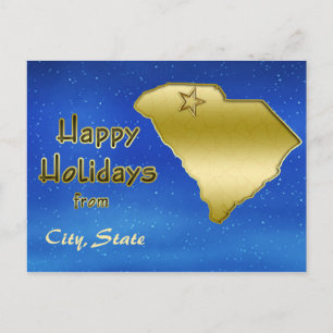 Postale Carte Cosmic Blue Sky South Carolina personnalisée