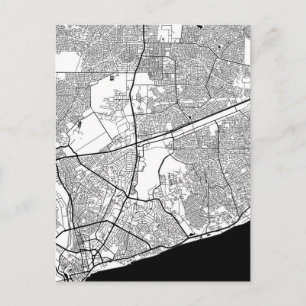 Postale Carte d'Accra Ghana