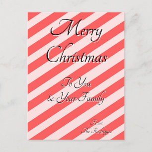 POSTALE CARTE D'ACCUEIL DE NOËL