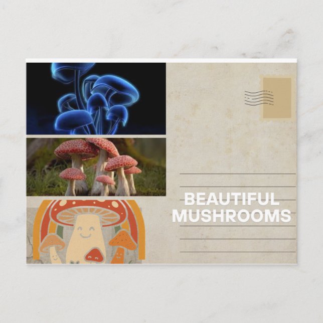 Postale carte d'affiche tendance whimsical (Devant)