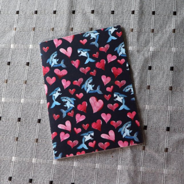 Postale Carte d'amoureux des requins (Créateur téléchargé)