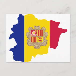 Postale Carte d'Andorre AD