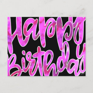 Postale Carte d'anniversaire