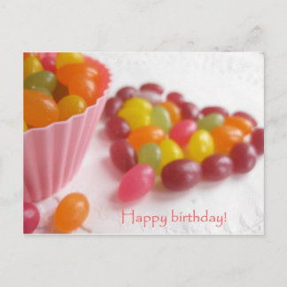 Postale Carte d'anniversaire