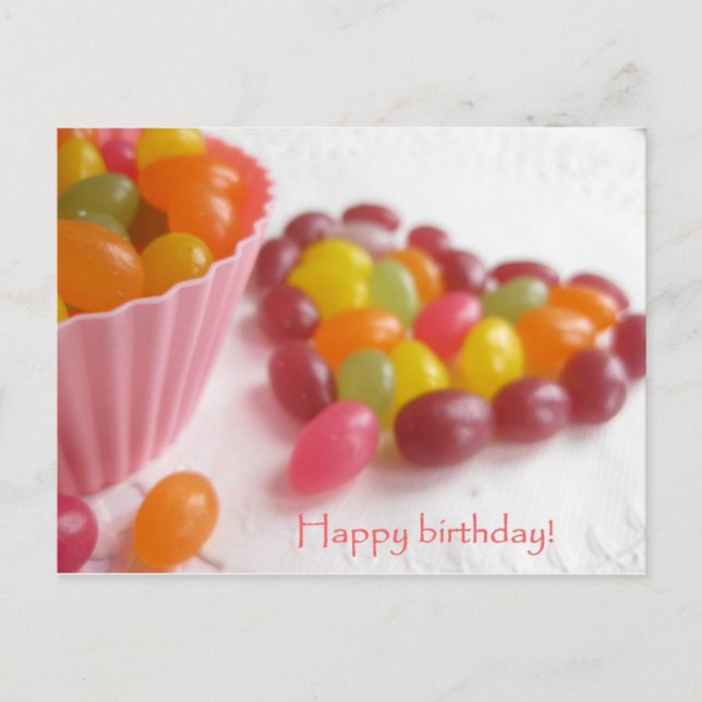 Postale Carte d'anniversaire (Devant)