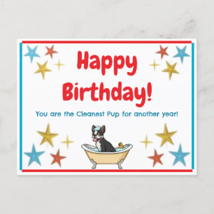 Postale Carte d'anniversaire