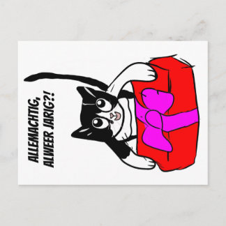 Postale Carte d'anniversaire avec Yuki / birthdaycard