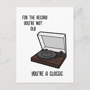 Postale Carte d'anniversaire Carte d'anniversaire drôle po