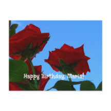 carte d'anniversaire de bienvenue