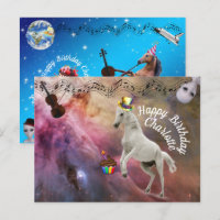 Carte d'anniversaire de Charlotte