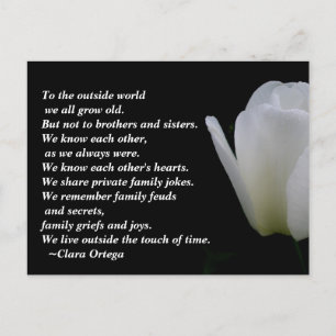 Postale Carte d'anniversaire frère/soeur