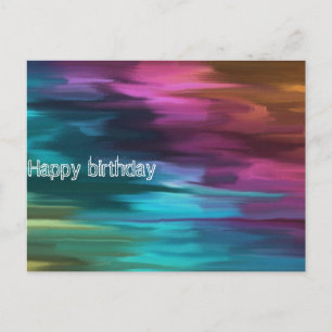 Postale Carte d'anniversaire joyeux par Barra 404 001