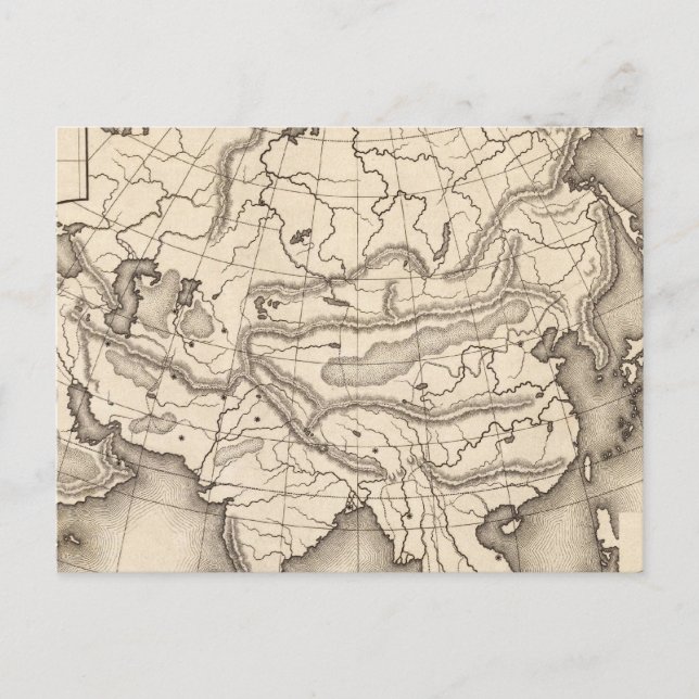 Postale Carte d'Asie 2 (Devant)