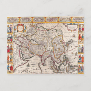 Postale Carte d'Asie 4