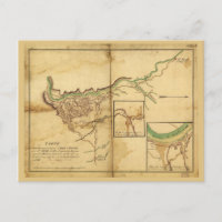 Carte de Azua, République Dominicaine (1804)