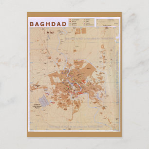 Postale Carte de Bagdad, Iraq (2003)