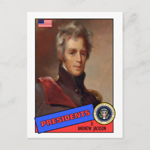 Postale Carte de baseball Andrew Jackson