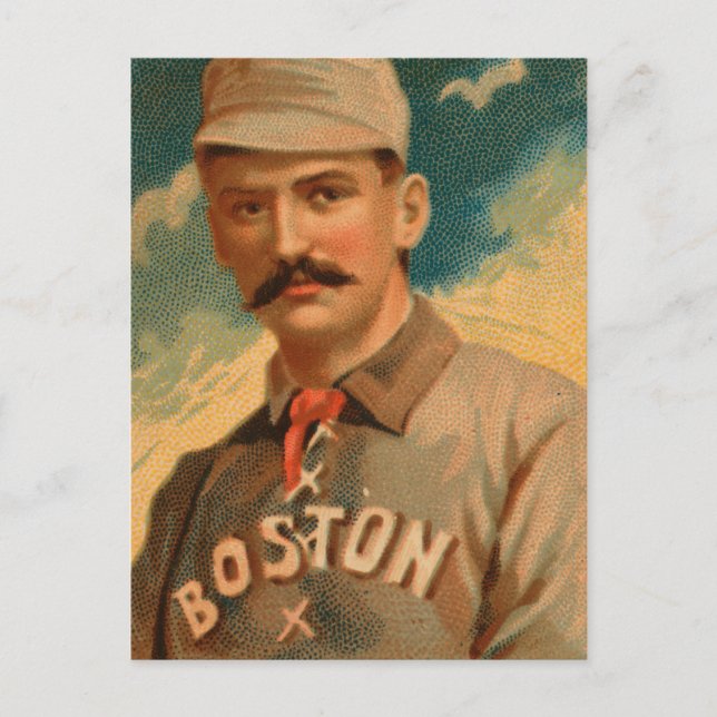 Postale Carte de baseball King Kelly vintage (Devant)