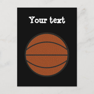 Postale Carte de basket-ball