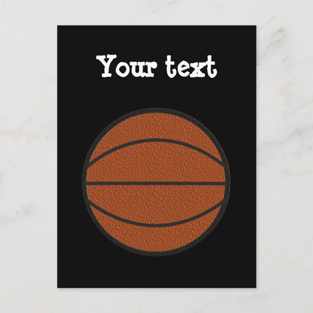 Postale Carte de basket-ball (Devant)