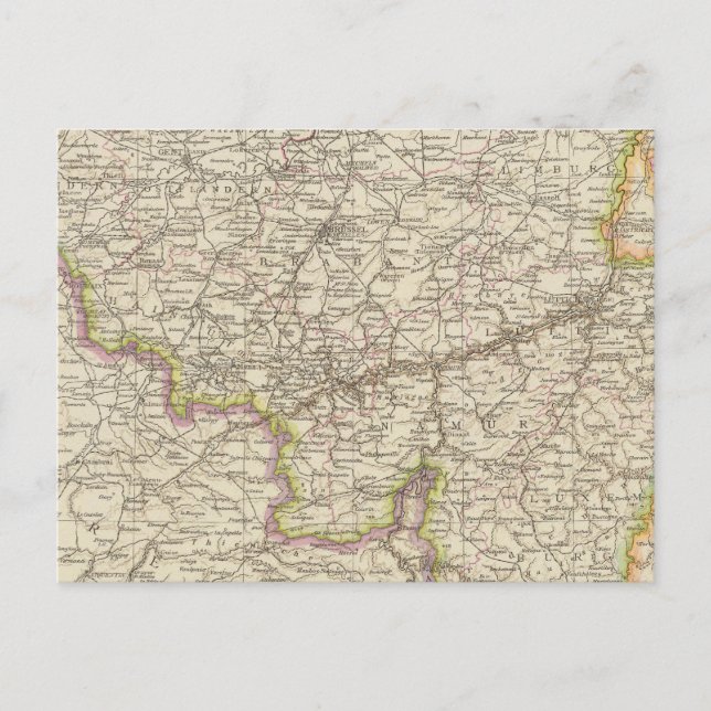 Postale Carte de Belgique et Luxembourg (Devant)