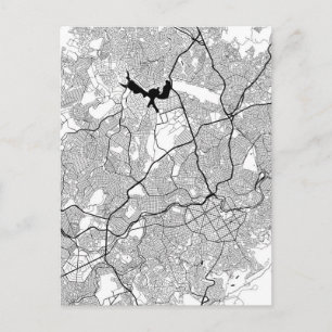 Postale Carte de Belo Horizonte Brésil