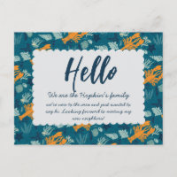 Carte de Bienvenue pour Nouveau Voisin | Carte de 