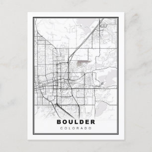 Postale Carte de Boulder