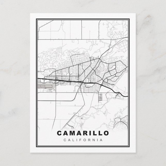 Postale Carte de Camarillo (Devant)