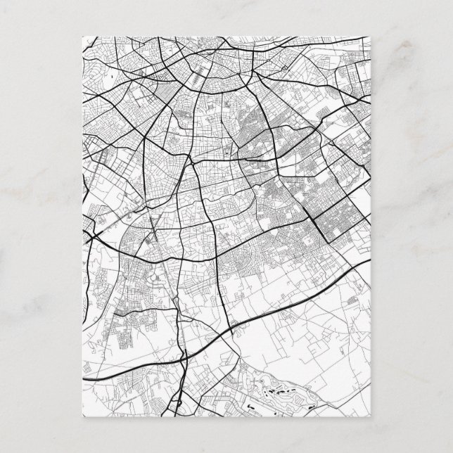 Postale Carte de Casablanca Maroc (Devant)
