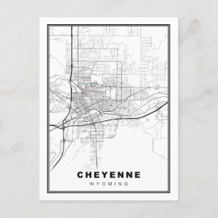 Postale Carte de Cheyenne