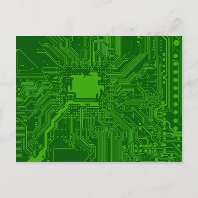 Postale Carte de circuit imprimé (Devant)