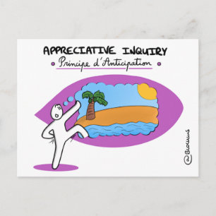 Postale Carte de Coaching "AI - Principe d'Anticipation"