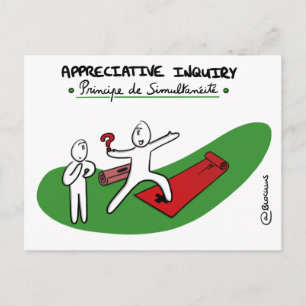 Postale Carte de Coaching "AI - Principe de Simultanéité"