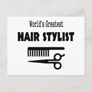 Postale Carte de coiffeur