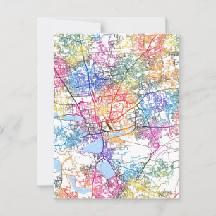 Postale Carte de Coimbatore Tamil Nadu