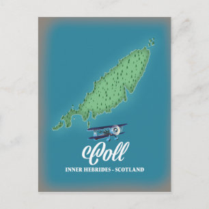 Postale Carte de Coll Inner Hebrides Écosse