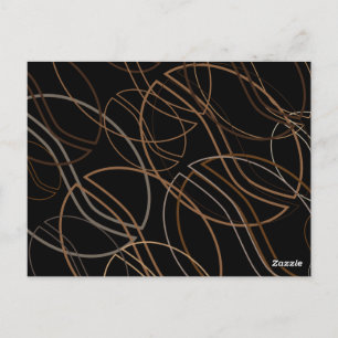 Postale carte de commentaire blur de café