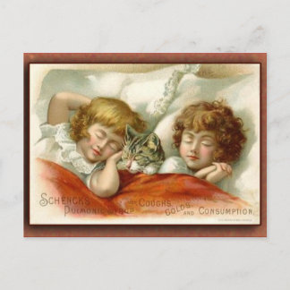 Postale Carte de commerce du sirop de Schenck