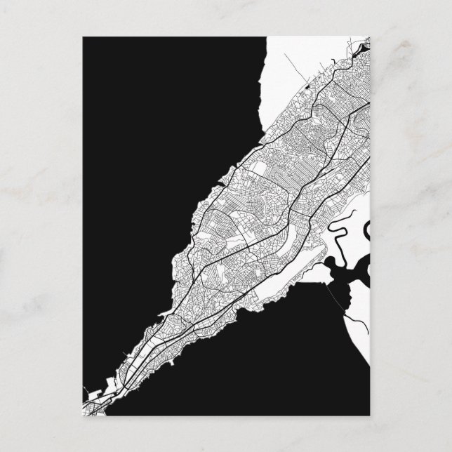 Postale Carte de Conakry Guinée (Devant)